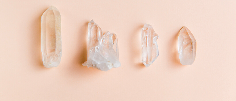 clear quartz healing crystals