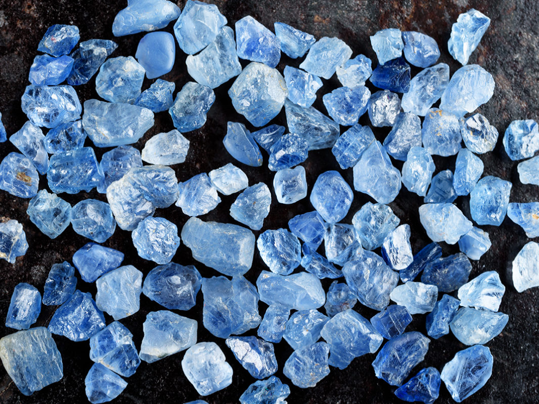 sapphire gemini birthstone crystals