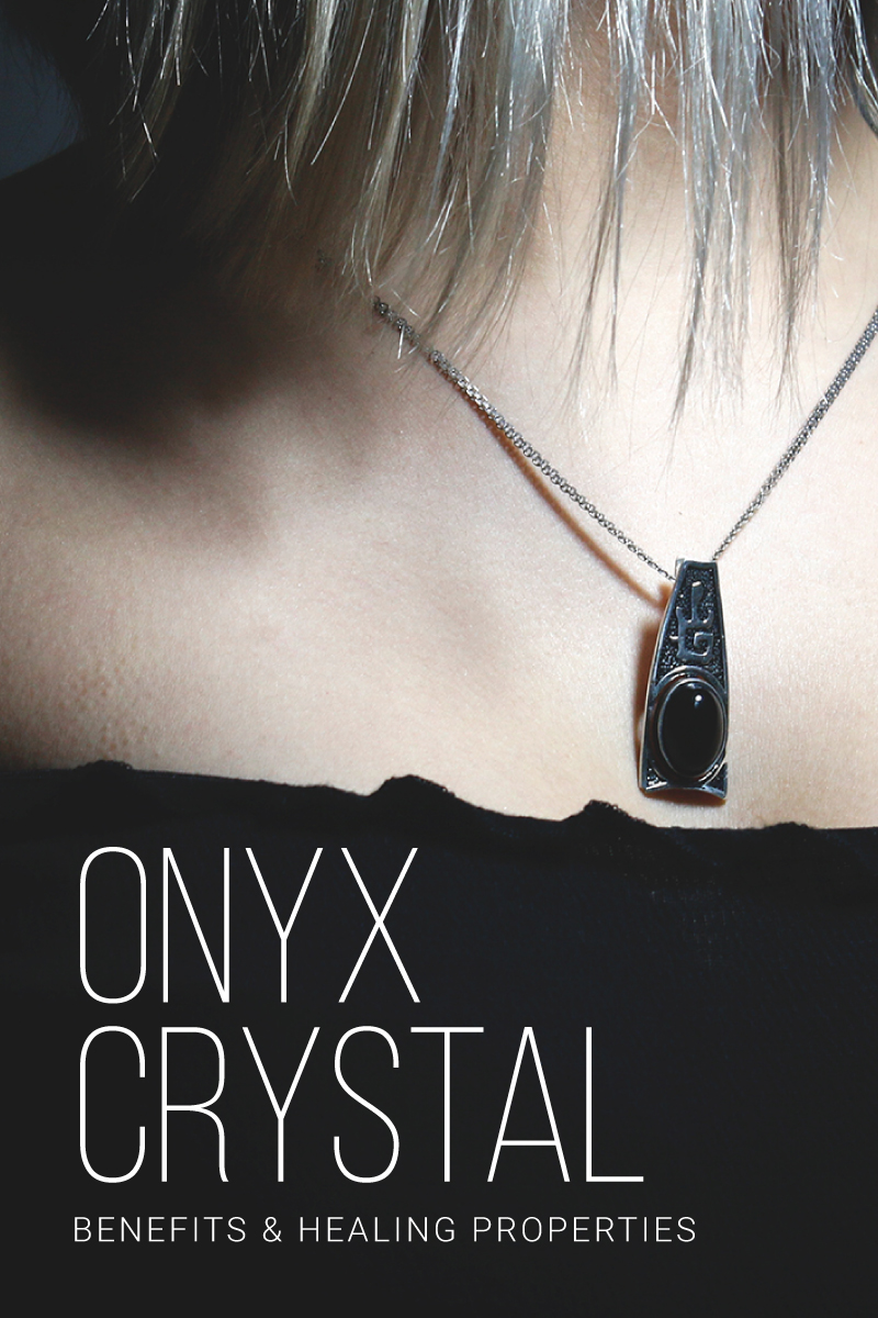 polished black onyx crystal meanings and healing uses